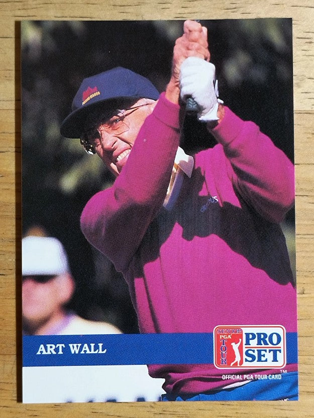 1992 Pro Set #250 Art Wall