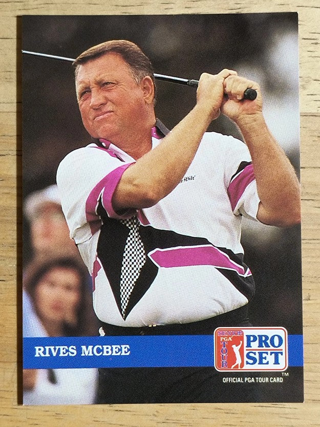 1992 Pro Set #255 Rives McBee