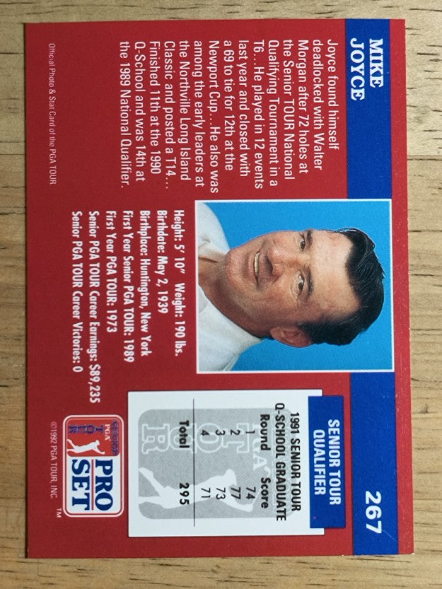 1992 Pro Set #267 Mike Joyce RC