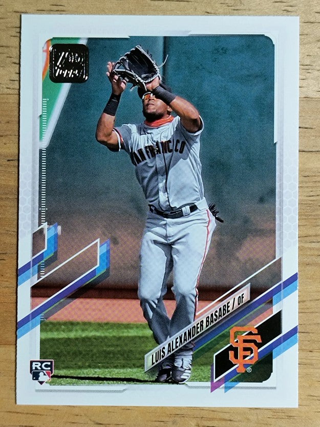 2021 Topps #548 Luis Alexander Basabe RC