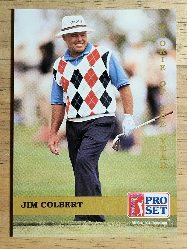 1992 Pro Set #277 Jim Colbert ROY