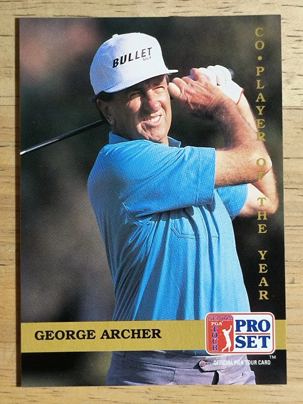 1992 Pro Set #280 George Archer POY