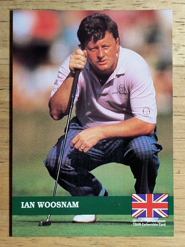 1992 Pro Set #E4 Ian Woosnam RC