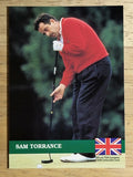 1992 Pro Set #E5 Sam Torrance RC