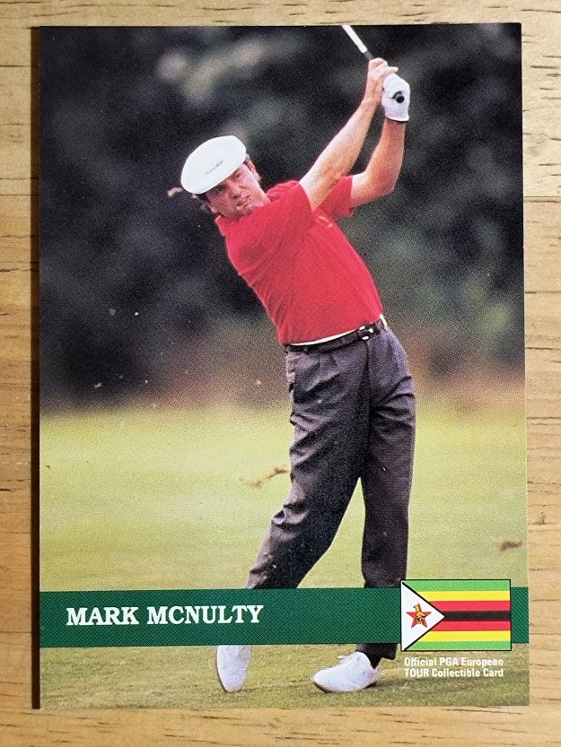 1992 Pro Set #E7 Mark McNulty RC
