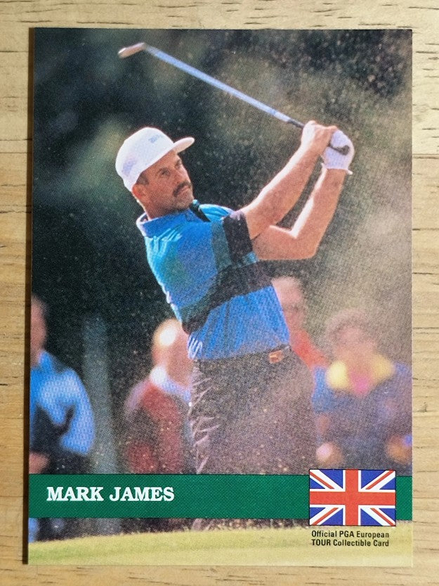 1992 Pro Set #E19 Mark James RC