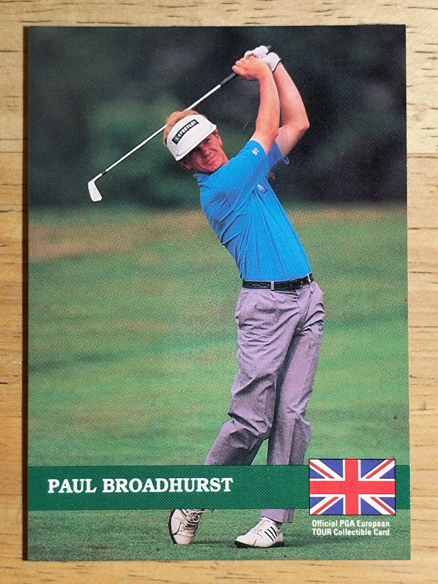 1992 Pro Set #E20 Paul Broadhurst RC