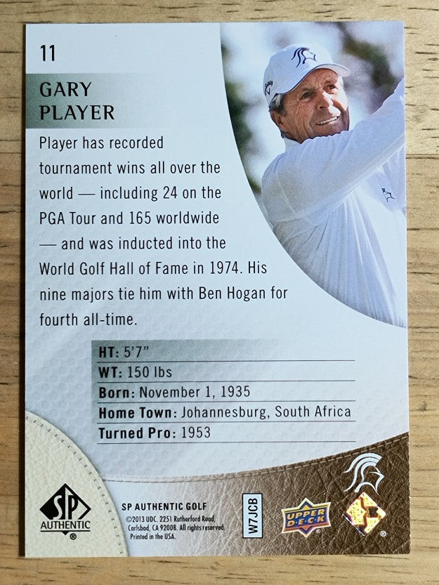2014 SP Authentic #11 Gary Player