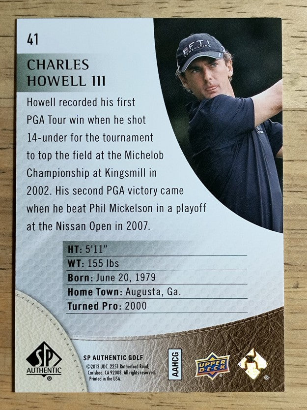 2014 SP Authentic #41 Charles Howell III