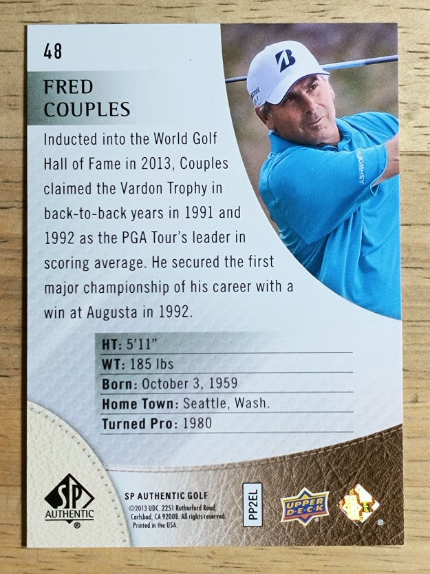 2014 SP Authentic #48 Fred Couples