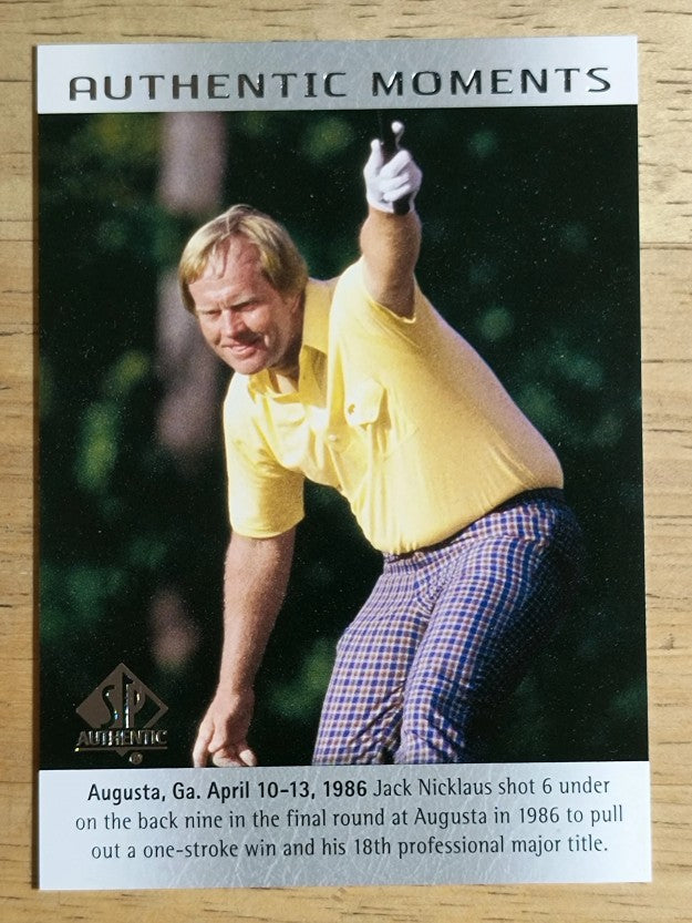 2014 SP Authentic #55 Jack Nicklaus AM