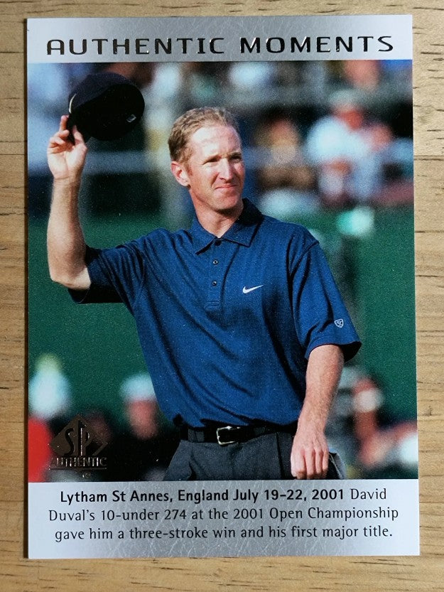 2014 SP Authentic #63 David Duval AM