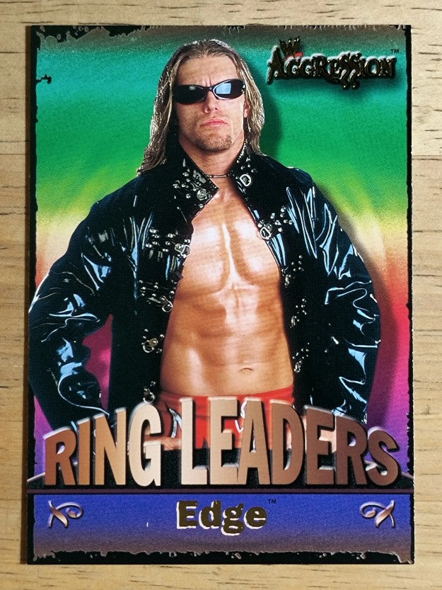 2003 Fleer WWE Aggression Ring Leaders #14 Edge