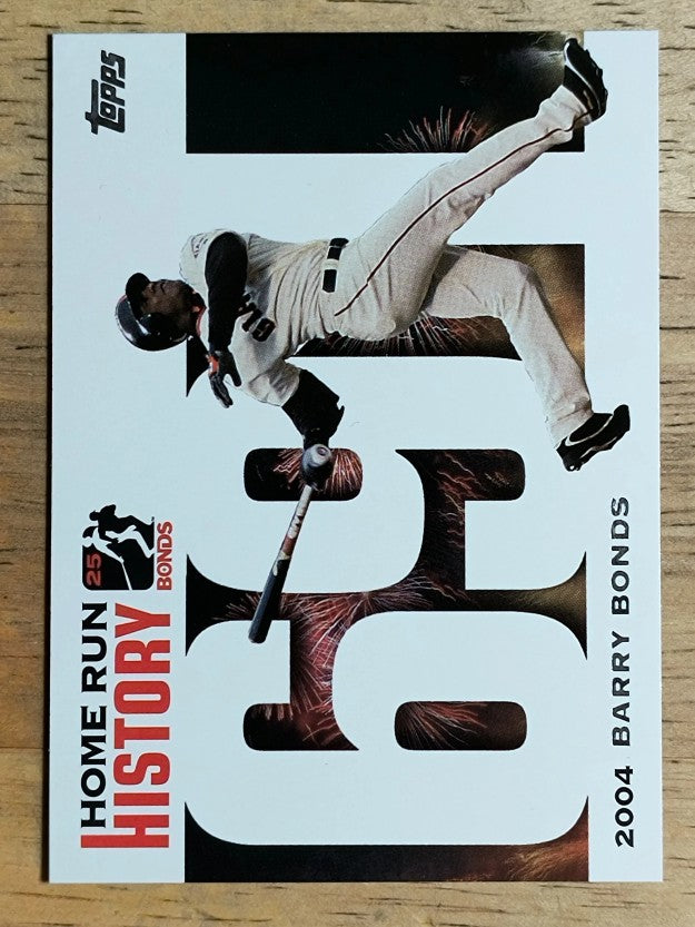 2005 Topps Barry Bonds Home Run History #691 Barry Bonds HR691