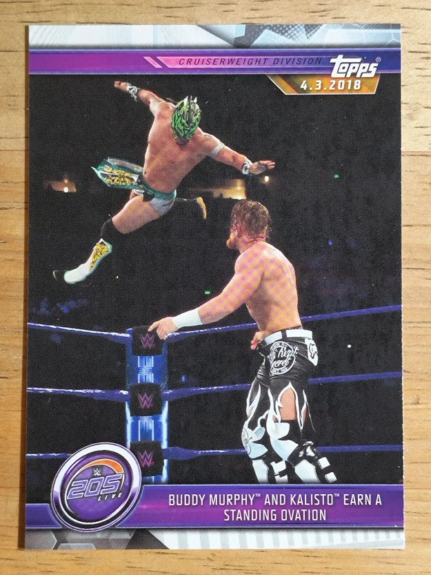 2019 Topps WWE Road to WrestleMania #53 Buddy Murphy/Kalisto