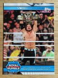 2019 Topps WWE Road to WrestleMania #84 WWE Champion AJ Styles/Kevin Owens