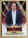 2019 Topps WWE Road to WrestleMania WrestleMania 35 Roster #WM16 Shane McMahon