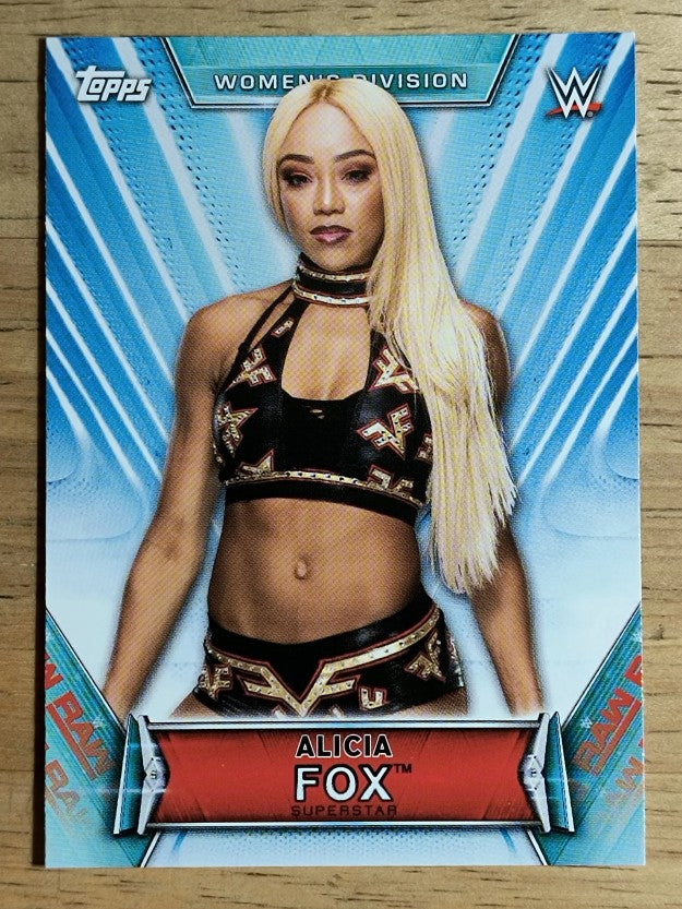 2019 Topps WWE Women's Division #2 Alicia Fox