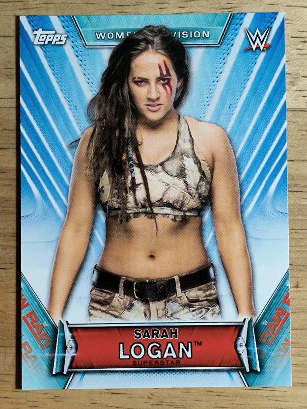 2019 Topps WWE Women's Division #13 Sarah Logan