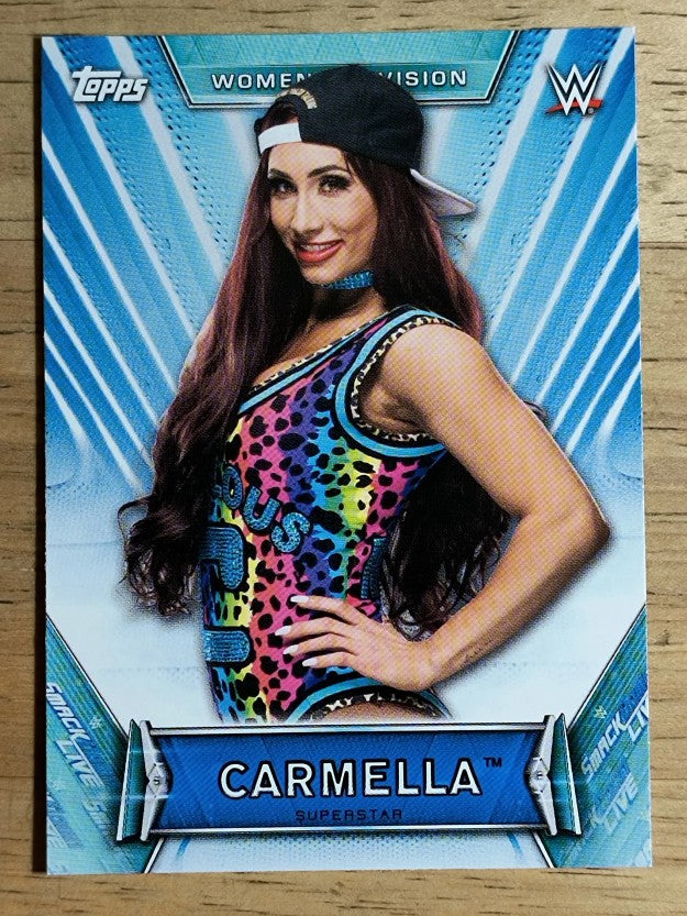 2019 Topps WWE Women's Division #22 Carmella