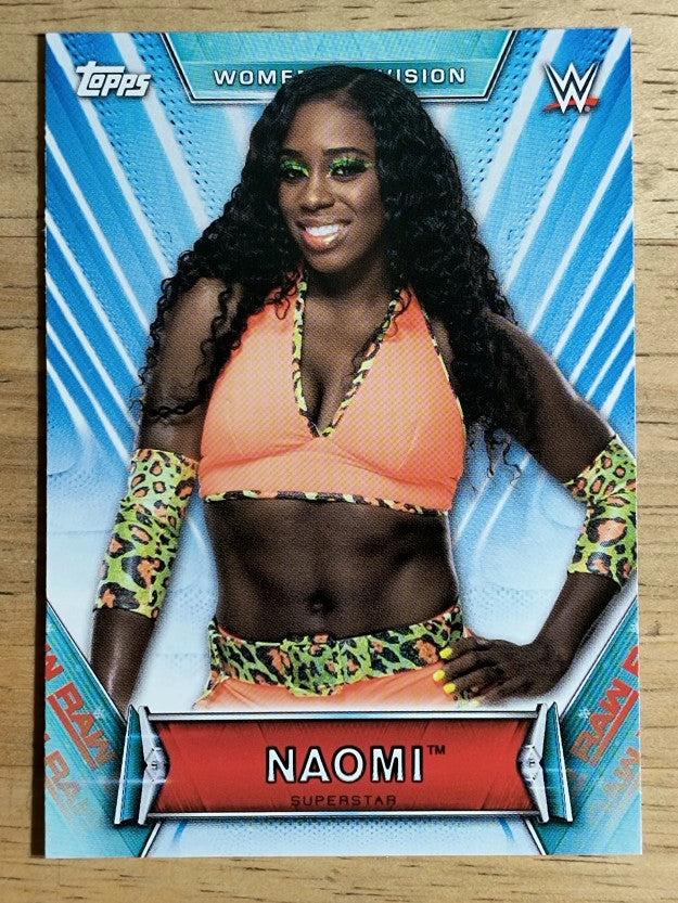2019 Topps WWE Women's Division #25 Naomi