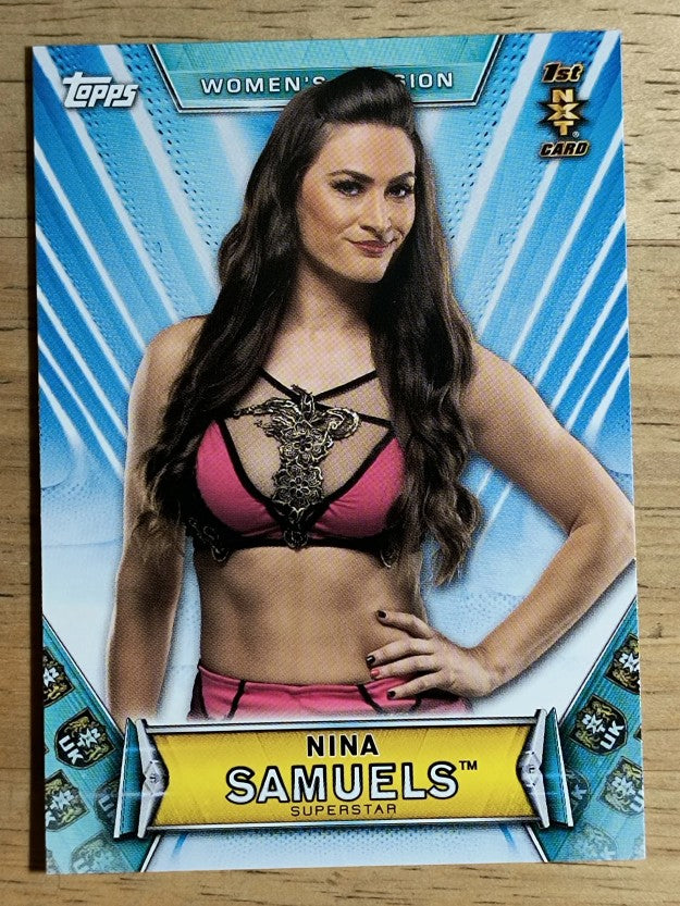 2019 Topps WWE Women's Division #51 Nina Samuels RC