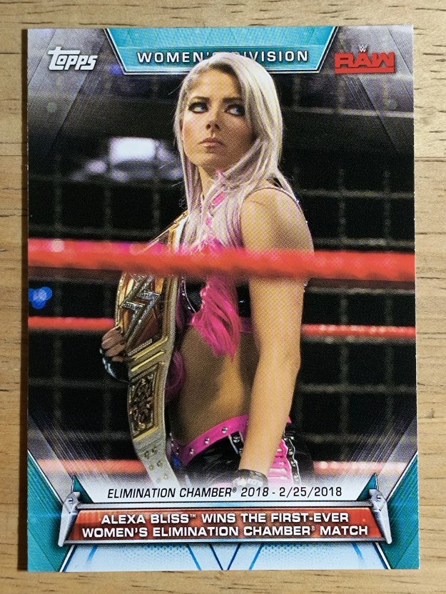 2019 Topps WWE Women's Division #65 Alexa Bliss