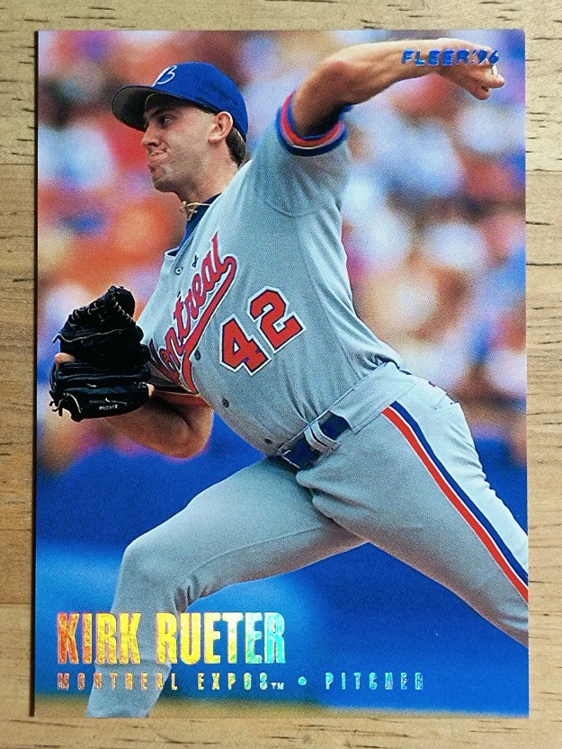 1996 Fleer Tiffany #466 Kirk Rueter