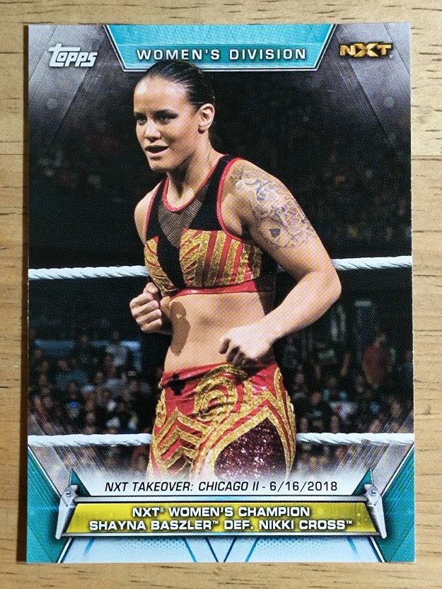 2019 Topps WWE Women's Division #75 Shayna Baszler/Nikki Cross