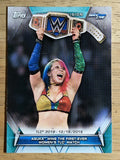 2019 Topps WWE Women's Division #96 Asuka (NM)