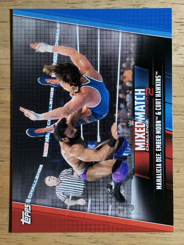 2019 Topps WWE Women's Division Mixed Match #MMC19 Mahalicia/Ember/Curt Hawkins