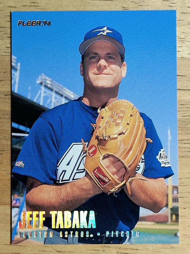 1996 Fleer Tiffany #420 Jeff Tabaka