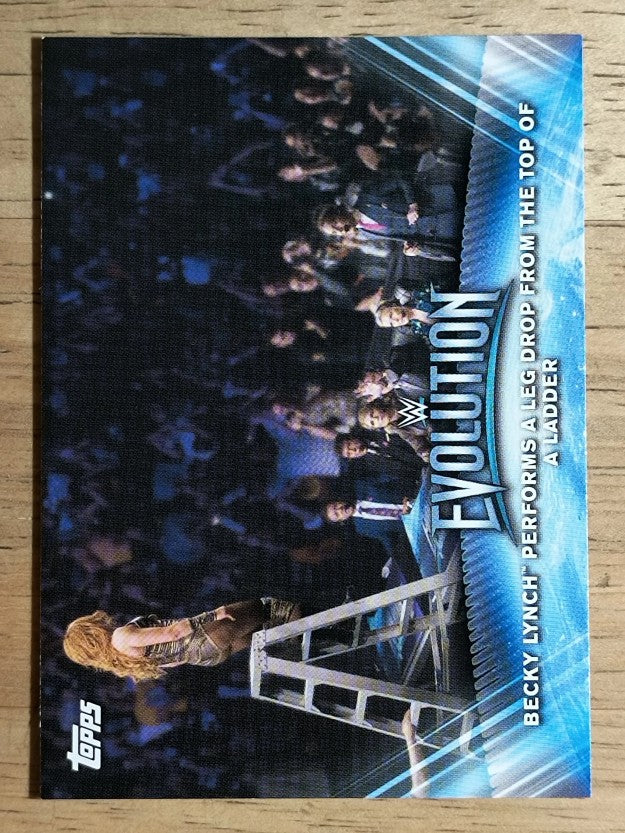 2019 Topps WWE Women's Division Women's Evolution #WE9 Becky Lynch