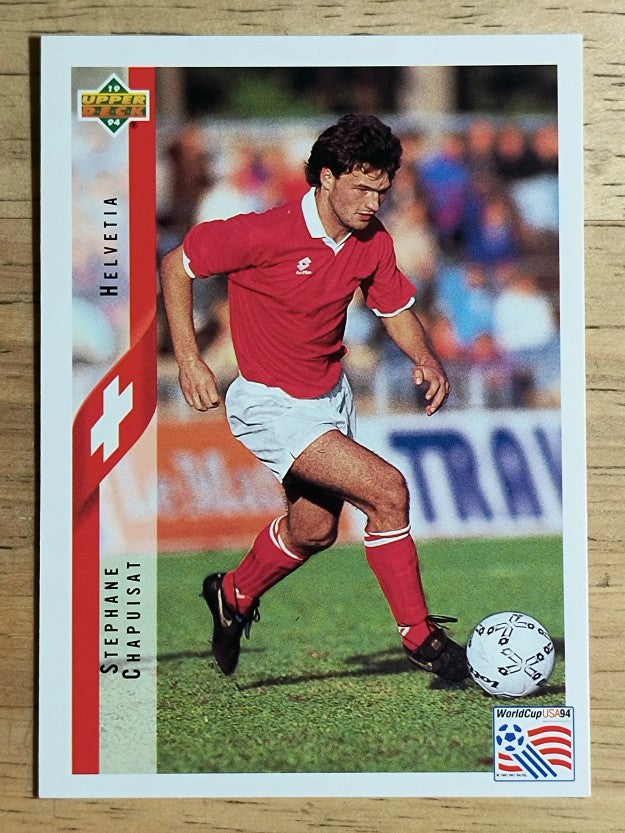 1994 Upper Deck World Cup Contenders English/German #102 Stephane Chapuisat