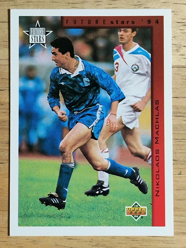 1994 Upper Deck World Cup Contenders English/German #240 Nikolaos Machlas