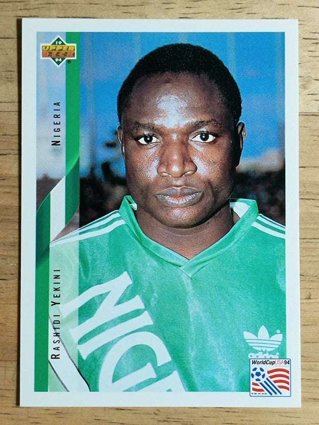 1994 Upper Deck World Cup Contenders English/Italian #164 Rashidi Yekini