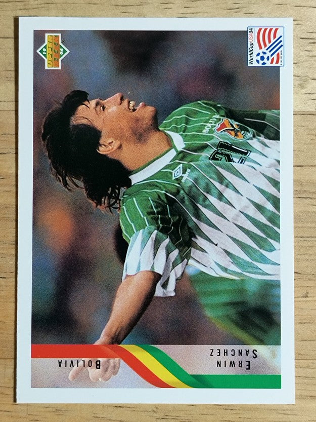 1994 Upper Deck World Cup Contenders English/Italian #180 Erwin Sanchez