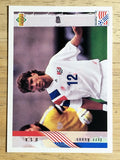 1994 Upper Deck World Cup Contenders English/Spanish #18 Jeff Agoos