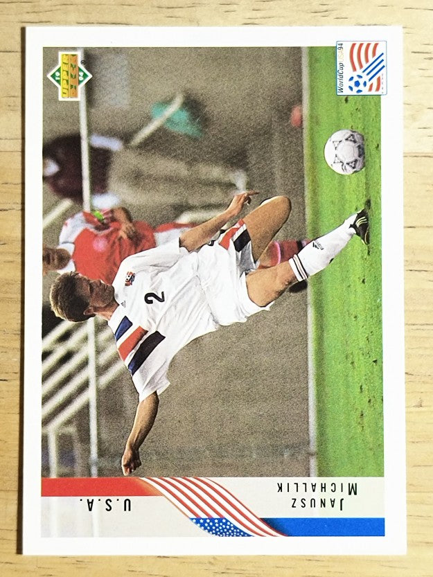 1994 Upper Deck World Cup Contenders English/Spanish #23 Janusz Michallik