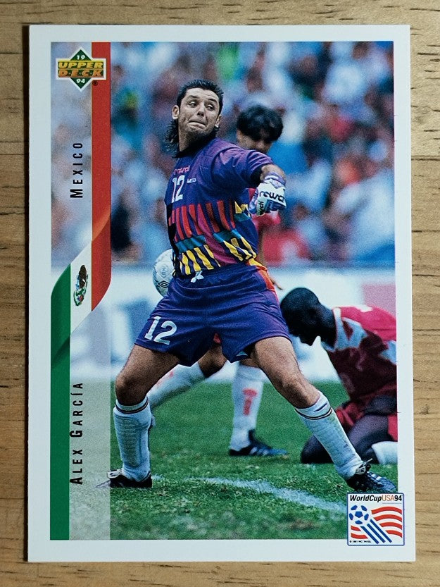 1994 Upper Deck World Cup Contenders English/Spanish #39 Alex García