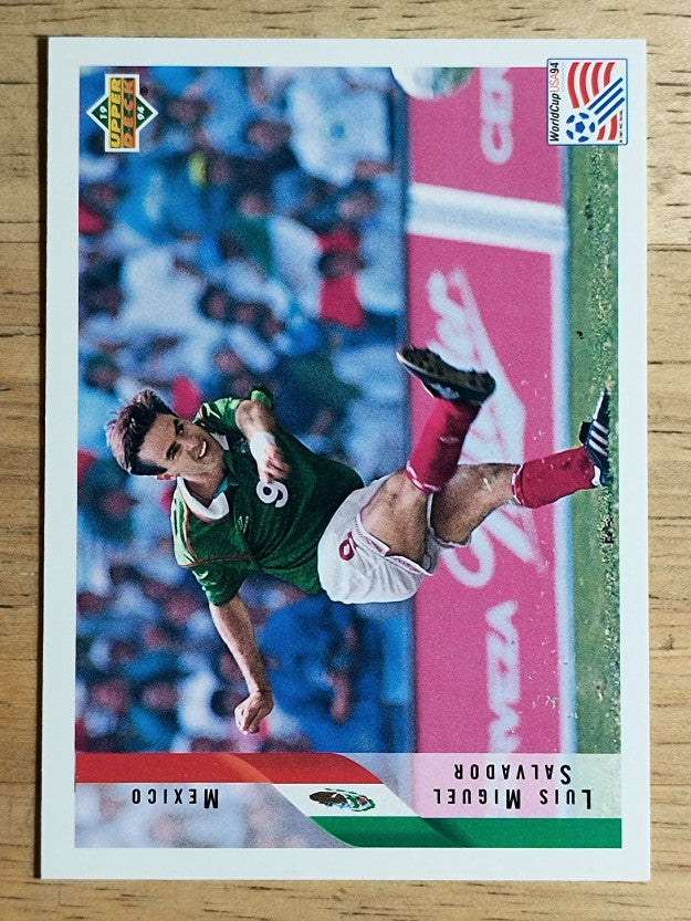 1994 Upper Deck World Cup Contenders English/Spanish #42 Luis Salvador
