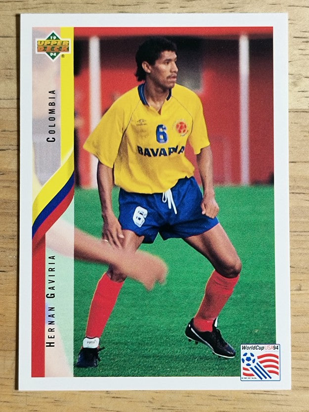 1994 Upper Deck World Cup Contenders English/Spanish #65 Hernan Gaviria