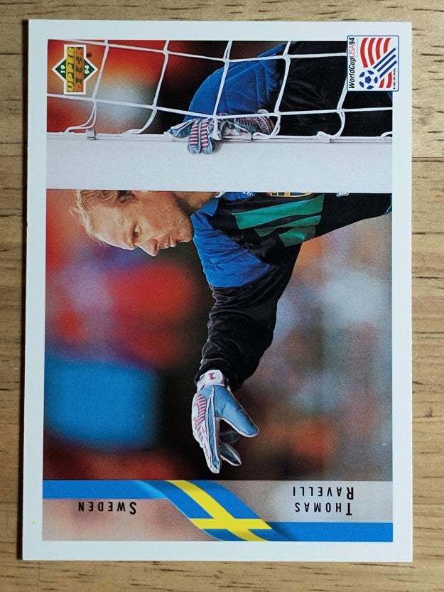 1994 Upper Deck World Cup Contenders English/Spanish #86 Thomas Ravelli