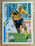 1994 Upper Deck World Cup Contenders English/Spanish #89 Klas Ingasson