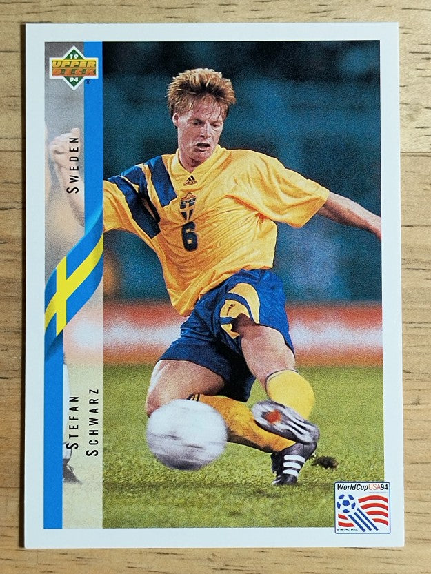 1994 Upper Deck World Cup Contenders English/Spanish #91 Stefan Schwarz