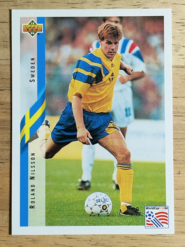 1994 Upper Deck World Cup Contenders English/Spanish #95 Roland Nilsson
