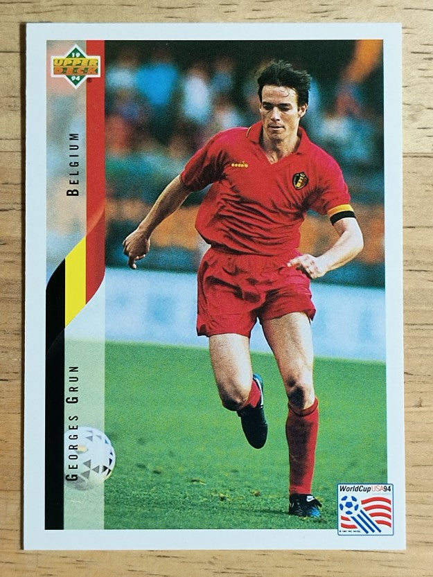 1994 Upper Deck World Cup Contenders English/Spanish #103 Georges Grun