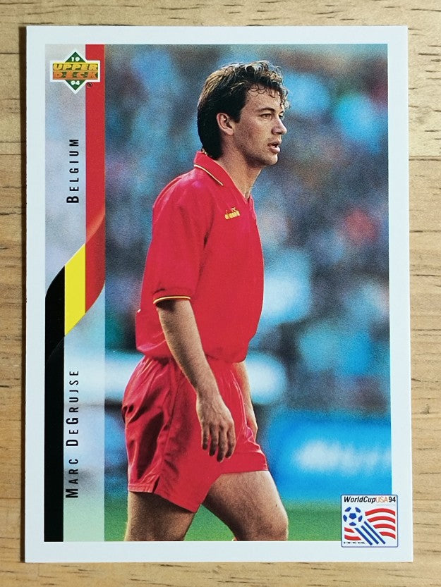 1994 Upper Deck World Cup Contenders English/Spanish #108 Marc DeGrujse