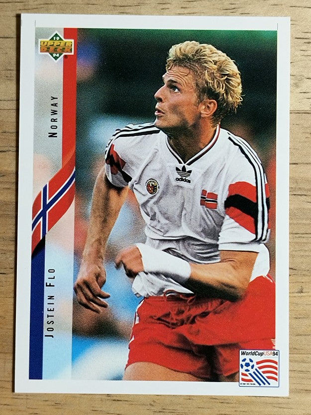 1994 Upper Deck World Cup Contenders English/Spanish #124 Jostein Flo