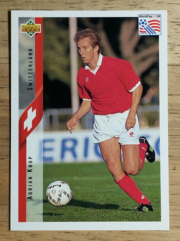 1994 Upper Deck World Cup Contenders English/Spanish #126 Adrian Knup